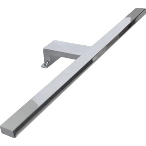 Fackelmann LED-Aufsatzleuchte, 50 cm, verchromt, für Spiegelschrank.