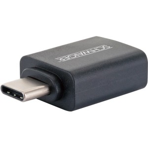 Schwaiger USB 3.1 Adapter: USB-C Stecker auf USB 3.0 Buchse für Computer & Multimedia Zubehör.