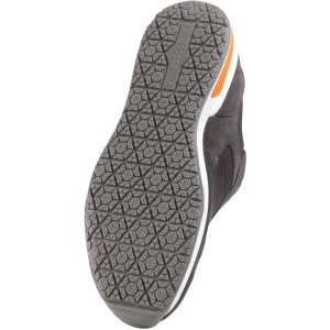 Sohle des grauen Herock Gannicus Low S1P Arbeitsschuhs in Größe 42, rutschfest und ölbeständig.