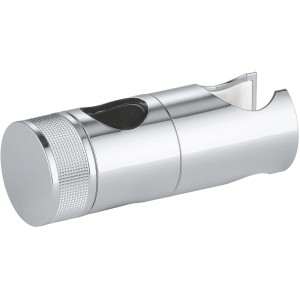 Grohe Gleitelement mit schwenkbarem Halter für Brausestange, Chrom-Optik.