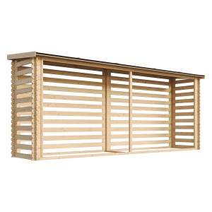 TIMBELA Brennholzregal M203 6,7 m³