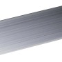 Arcansas T-Profil Aluminium, 25x25x1000 mm, silbernes Metallprofil.