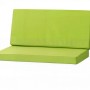Set Gartenkissen, 150x50 cm, Lemon, für 3-Sitzer Gartensofa, Polyrattan Möbel.