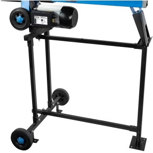 Güde Holzspalter GHS 500/6,5TE mit Untergestell und Rädern für einfachen Transport.