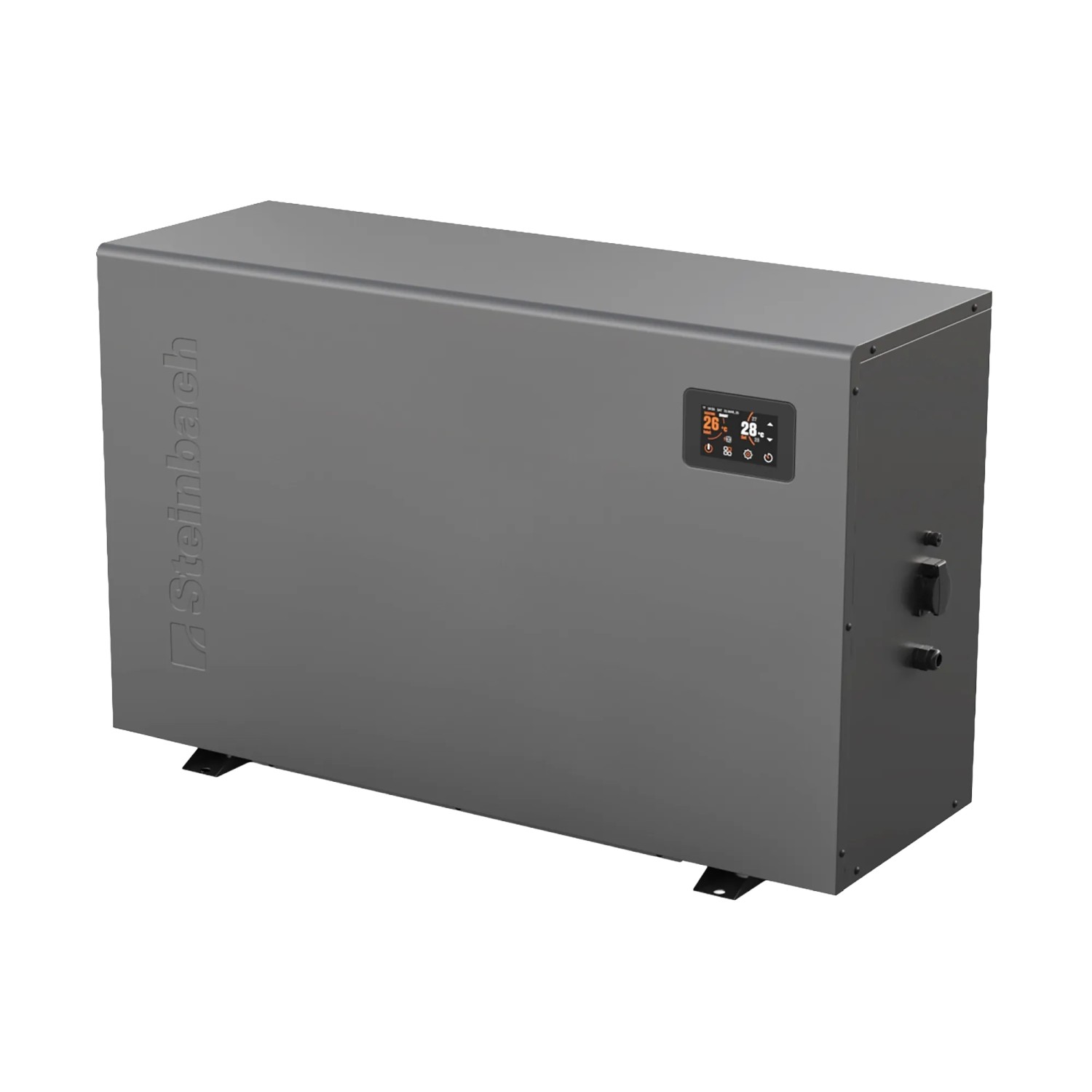 Steinbach Wärmepumpe Silent 13 für Pools bis 60.000 l, mit digitalem Display.