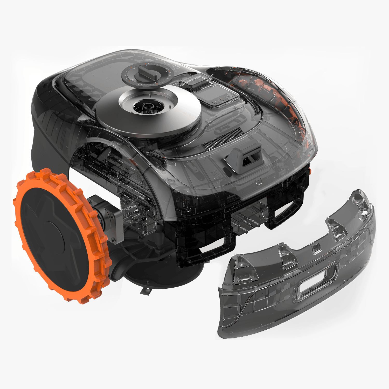 Segway Mähroboter Navimow ohne Begrenzungskabel i105E für Mähfläche 500
