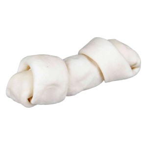 Trixie Denta Fun Kauknochen, 24cm, aus Rinderhaut, für Hunde zur Zahnpflege.