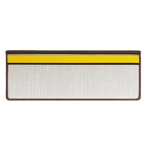 KARAT Shaggy Stufenmatte Sphinx Hochflor Braun 23,5 x 65 cm Rechteckig