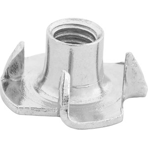 Einschlagmutter M8 x 11 mm Stahl Feuerverzinkt 8 Stück