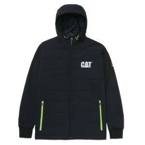 Schwarze Cat Winterjacke Tech Hybrid M für Herren aus der Kategorie Arbeitskleidung.