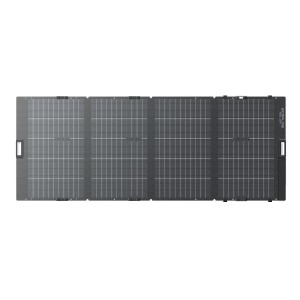 Ausgeklapptes EcoFlow Solarmodul 400W, tragbar und leicht für Solaranlagen.