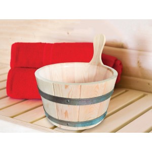 Karibu Aufgusskübel 4 l mit Kunststoffeinsatz