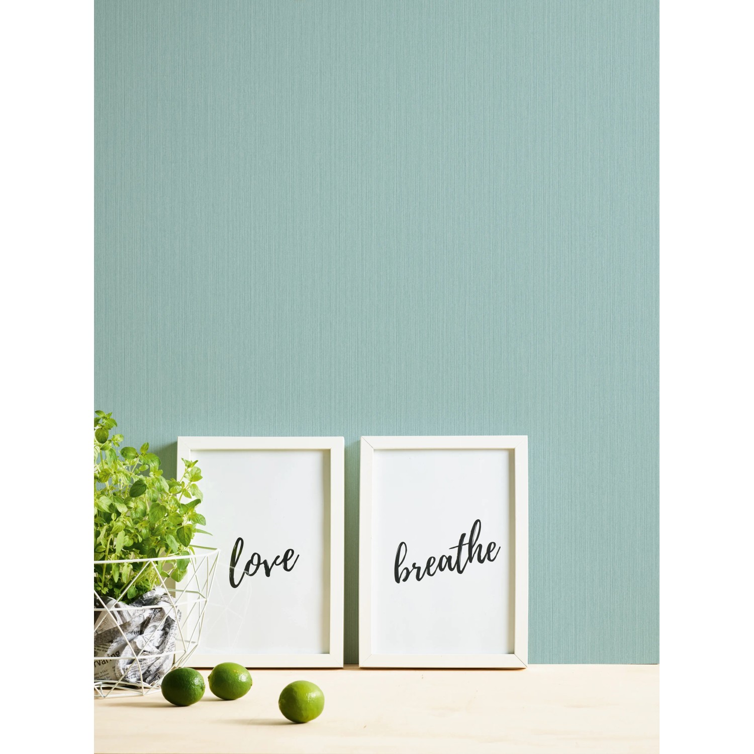 Michalsky Living Change Vliestapete Uni Blau, Dekorative Tapete in blau