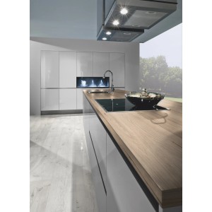 Küchenarbeitsplatte Kaindl Eiche Sanremo Sand, 410 cm, moderne Optik.