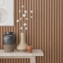 Marburg Vliestapete Botanica 2 mit Holzoptik in Braun. Dekorative Wandgestaltung mit FSC®-Zertifizierung.