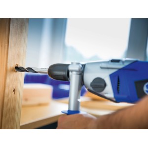 LUX Holzbohrer Comfort 10 mm bohrt Loch in Holz. Präzise und ausrissfrei.