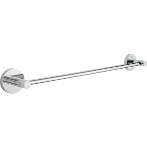 Grohe Essentials Badetuchhalter aus Metall mit Chromoberfläche, 45 cm lang.