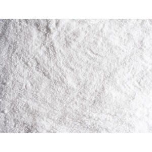 Feines, weißes Scherf Pool-Meersalz (Körnung 0-1 mm) als Filtermedium für Pools.