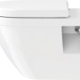 Duravit Wand-WC Set Starck 3, weiß, mit WC-Sitz und Absenkautomatik.