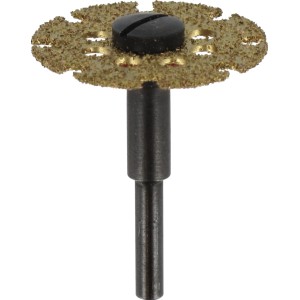 Dremel Trenn- und Formscheibe 542, 25,4 mm, für Miniaturwerkzeuge, zum Bearbeiten und Formen von Holz.