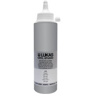 Lukas Cryl Studio Premium-Acrylfarbe 250 ml Hellgrau