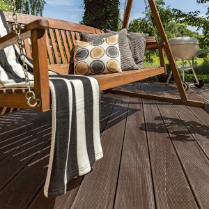 Home Deluxe WPC-Terrassendielen Samana Dunkelbraun 6 m²