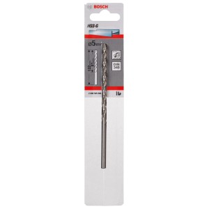 Bosch Metallbohrer HSS-G, 5 mm, DIN 340, für präzise Bohrungen in Metall.