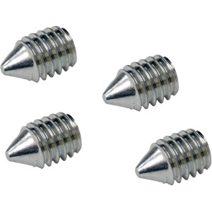 Alpertec Madenschrauben M6 x 9 mm Innensechskant 4 Stück