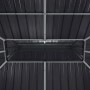 Innenansicht des Sojag Pavillon Olan 1014, Dach aus Stahlblech und Aluminiumkonstruktion.