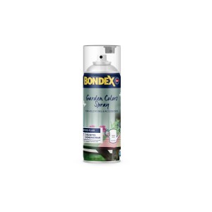 Bondex Garden Colors Spray Kreide Weiss, Spezial-Spray für Holz, Terrakotta und Zink.