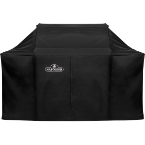 Schwarze Napoleon Abdeckhaube für Gasgrill LEX605, Grillutensil für Wetterschutz.