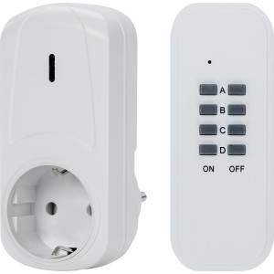 Funkschalter-Set 2-teilig Weiß