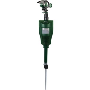 Gardigo Wasser-Tiervertreiber: Tierabwehr mit Bewegungsmelder und Sprinkler für den Garten.