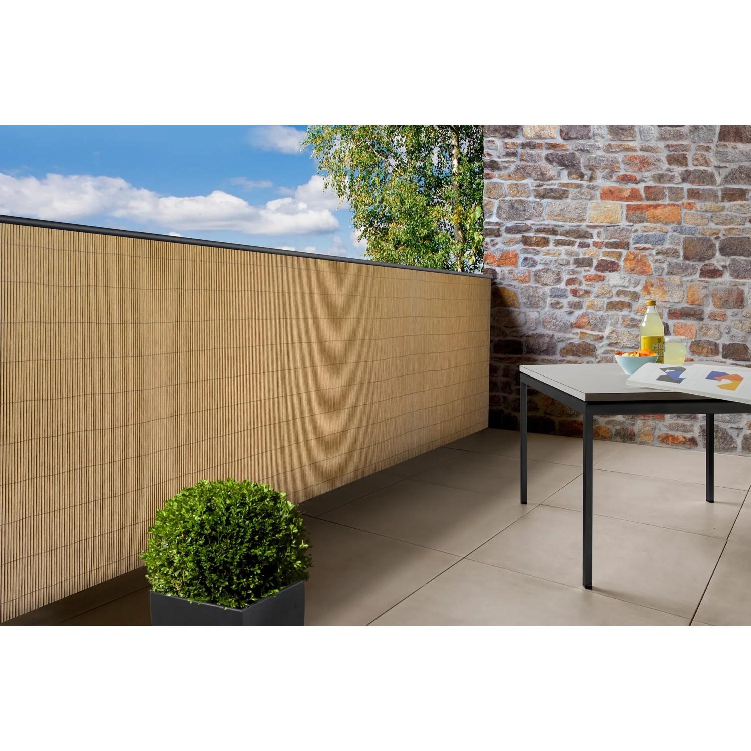 Floraworld Sichtschutz Premium Plus 90 cm x 300 cm Bambusoptik kaufen bei  OBI
