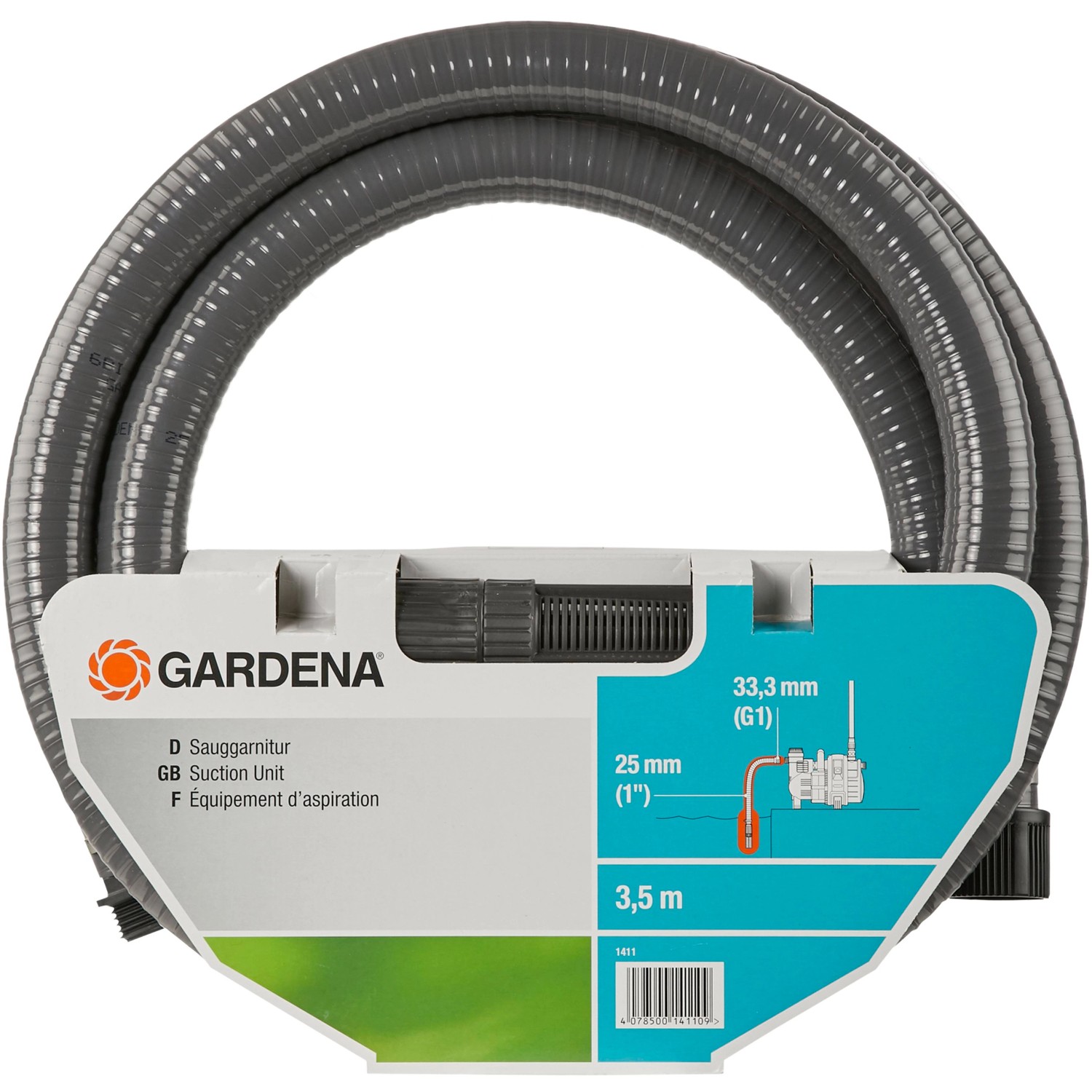 Gardena Sauggarnitur 25 mm (1") 3,5 m kaufen bei OBI