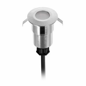 Philips Spore Bodenspot, Niedervolt Erweiterung für 24V Gardenlink, Edelstahloptik.