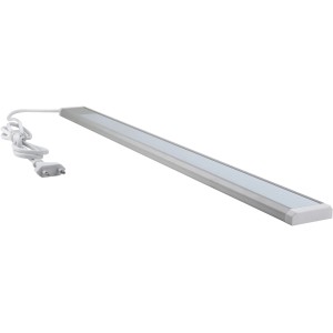 Weiße e2 elektro LED-Lichtleiste Fine S, 10 W, für Decken- oder Unterbaumontage.