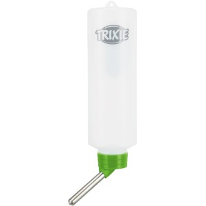 Trixie Kleintiertränke, 250 ml, mit Drahthalter und Kugelventil.