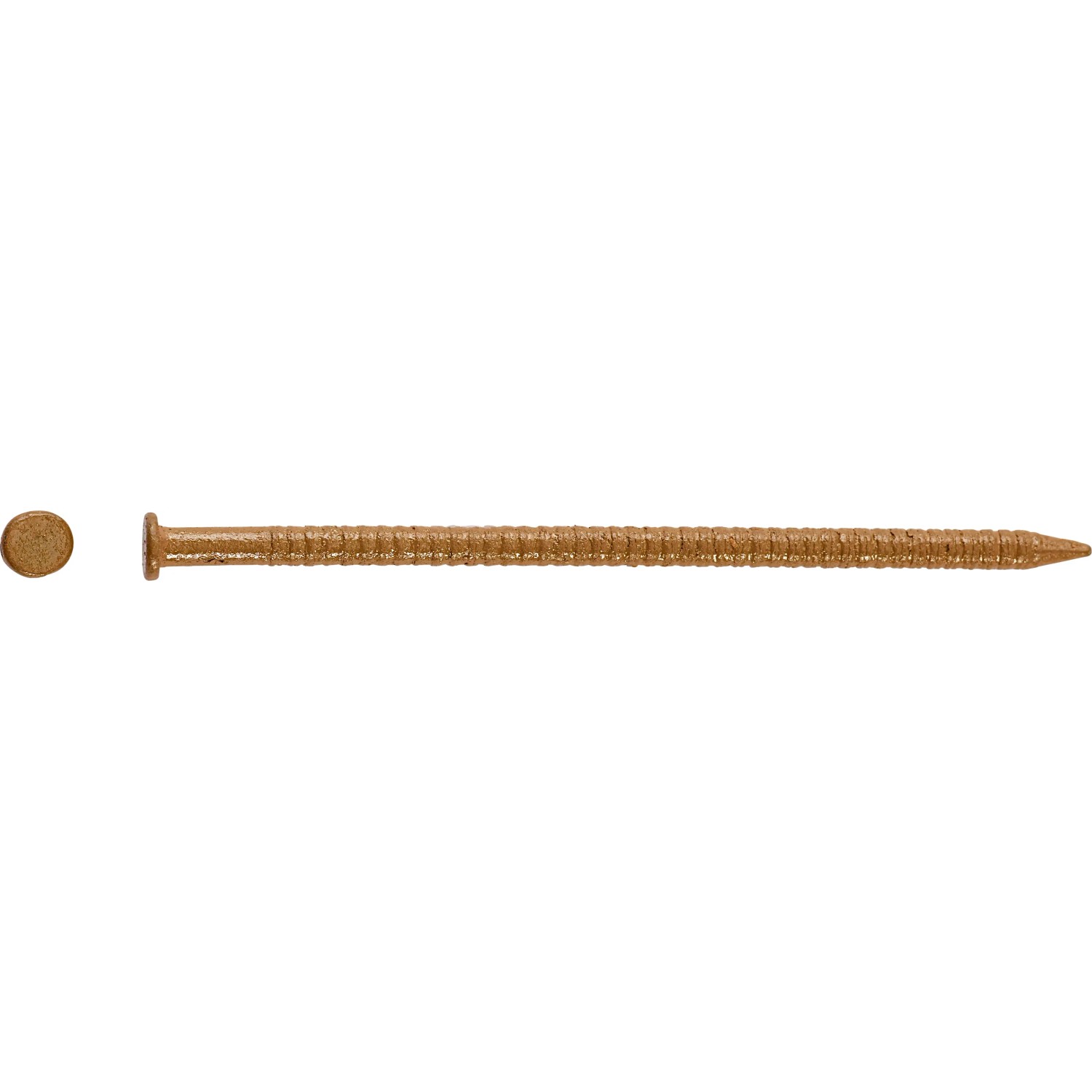 Dunkelbrauner LUX Paneelstift, 1,8x25mm, geriffelt, für Holz- und Kunststoffpaneele, 100er Set.