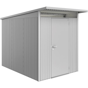 Biohort Metall-Gerätehaus AvantGarde Gr. A3 silber-metallic Standardtür