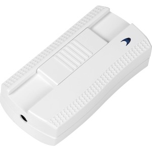Weißer Fußschiebedimmer für Lampeninstallation, 40-300W, für Hochvolt-Halogenlampen.