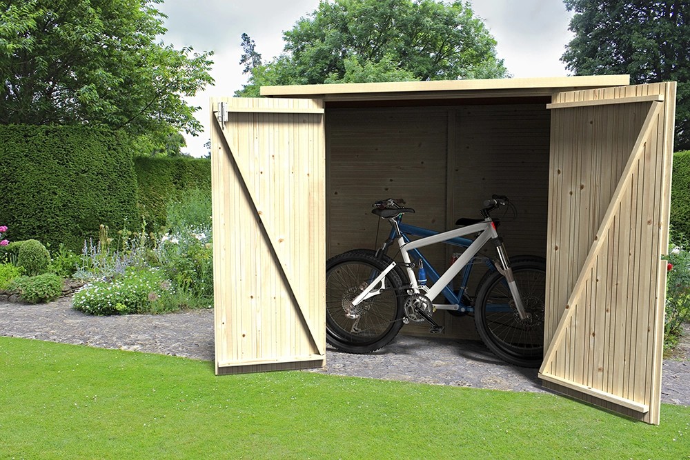 Bike box garage sale