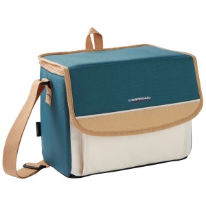 Campingaz Kühltasche Fold'N Cool, 10 l, weiß-türkis, mit Tragegurt. Ideal für Camping & Outdoor.