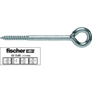 Fischer Gerüstöse GS 12 x 90, geschweißte Ausführung, für sichere Gerüstbefestigung.