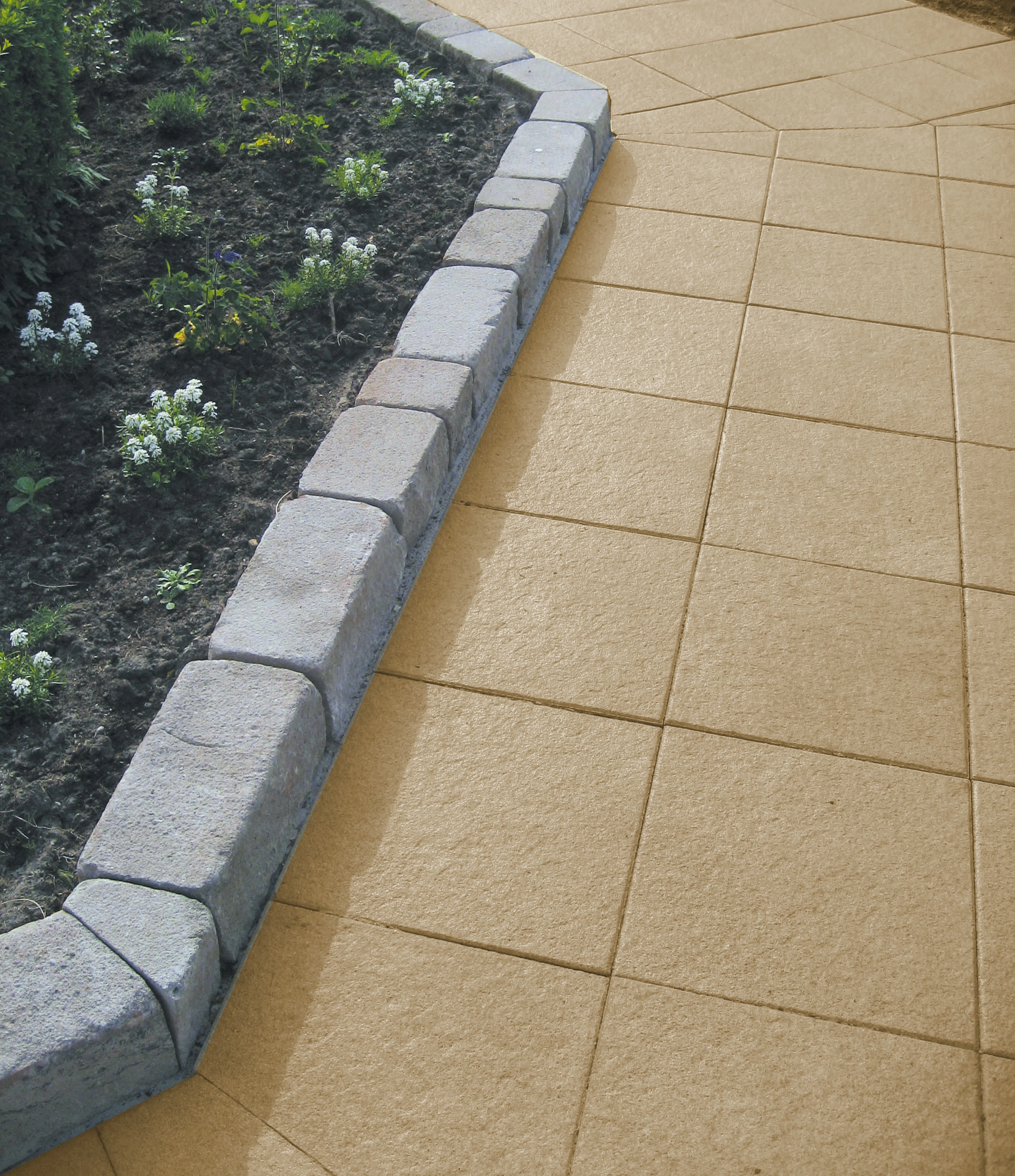 Diephaus Terrassenplatte Finessa Sandstein 40 cm x 40 cm x 4 cm kaufen