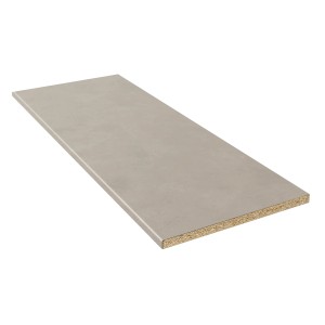 Kaindl Arbeitsplatte Beton Sand, 180x62x2,8 cm, CPL-beschichtet, für Küche & Werkstatt.