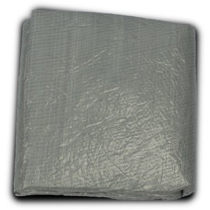 Graue Exit Pool-Bodenplane für Pools 400x200 cm, schützt vor Beschädigungen und Schimmel.