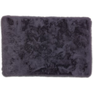 Schöner Wohnen Badmatte Bali, 40x60 cm, anthrazit, weicher Badteppich für das Badezimmer.