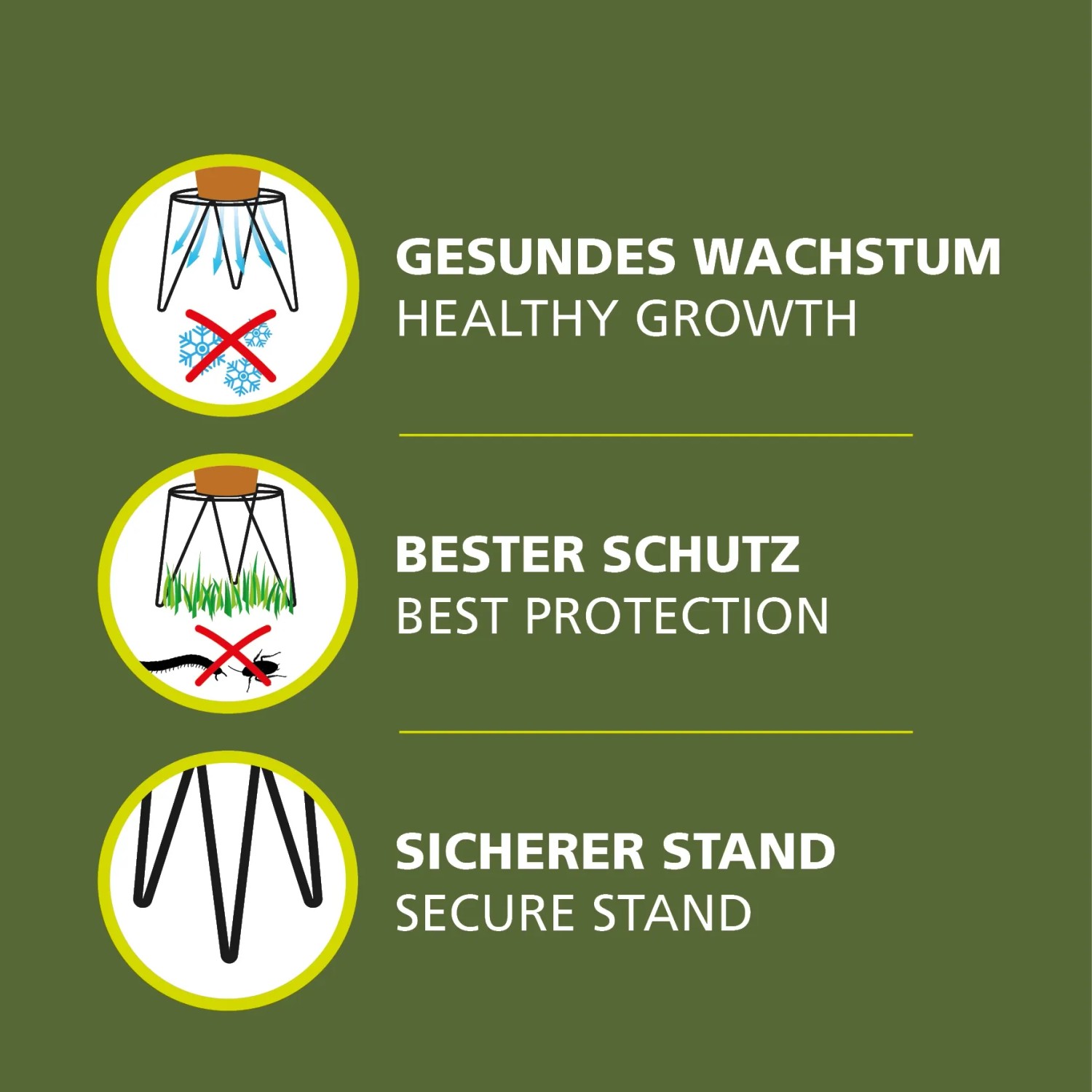 Wagner Pflanzenständer GH 0620 Hairpin Style Ø 34 cm x 20 cm_5