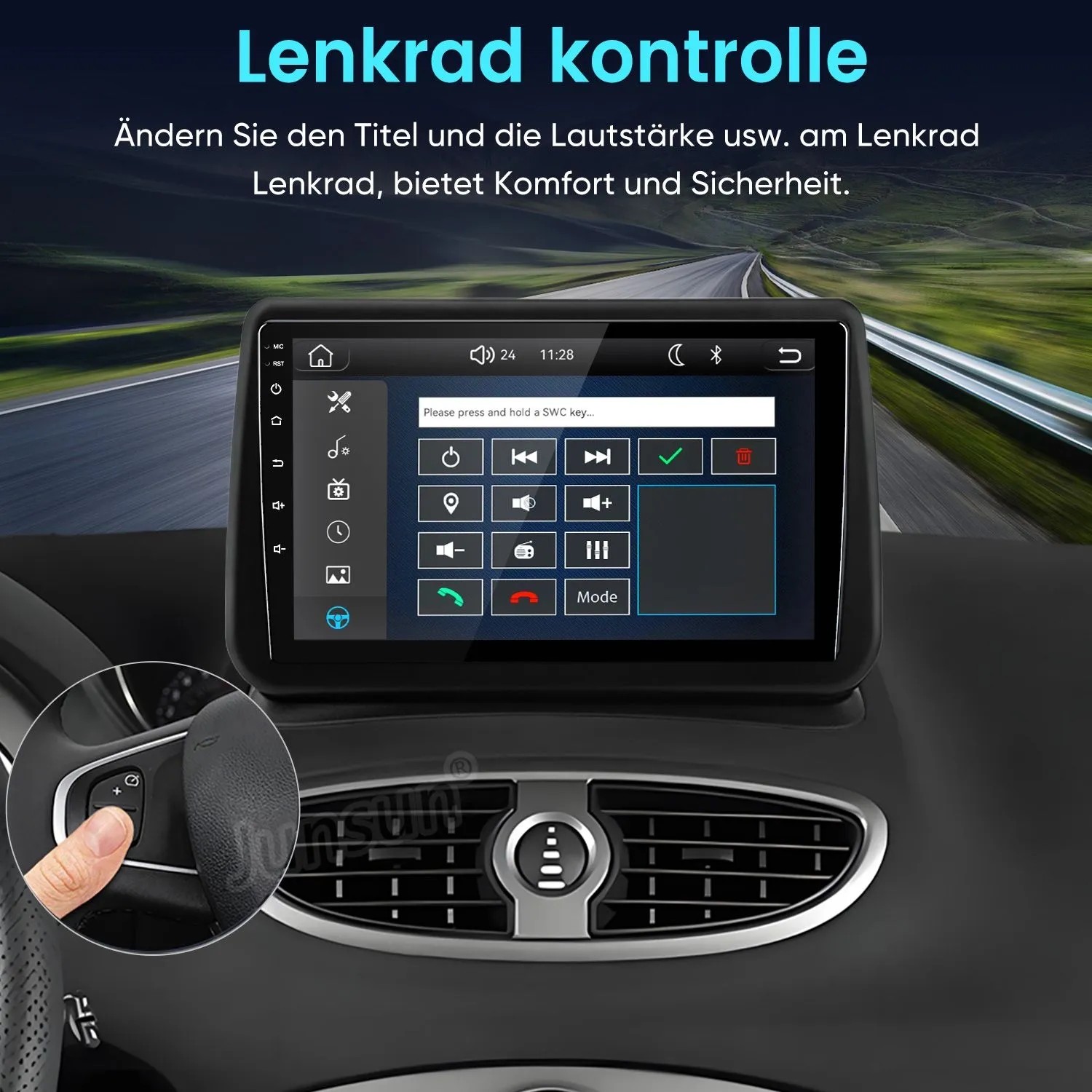 Junsun Autoradio Für Renault Clio 3 2005-2014 Linux_6